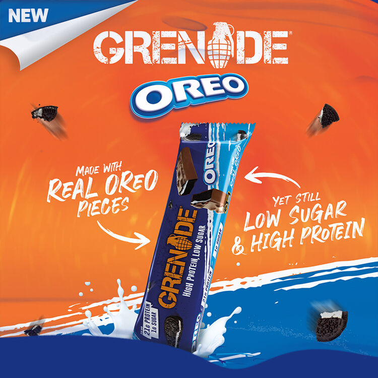 Grenade Oreo Bar