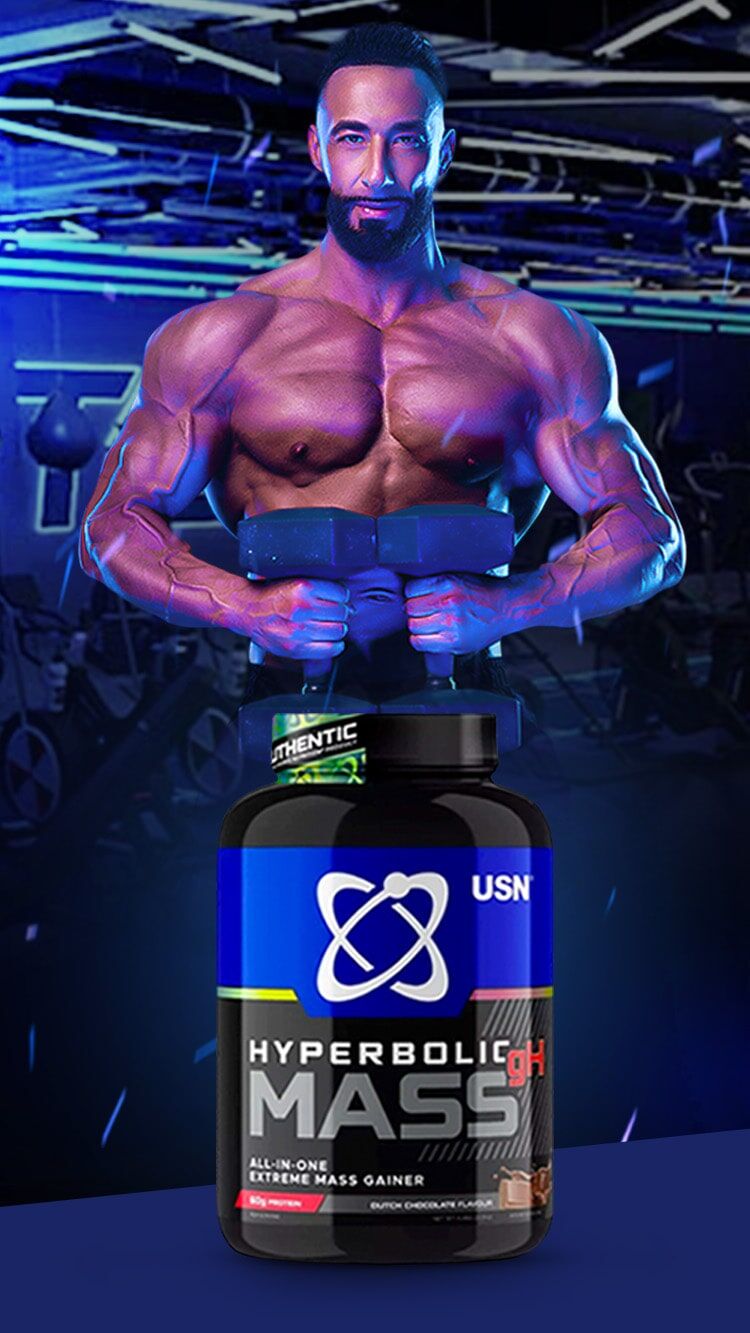 Hero Image Hypermass Weight Gainer - Volume Mass Serie